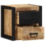 Mesita de noche madera maciza de mango 40x35x40 cm de , Mesitas de noche - Ref: Foro24-4015953, Precio: 90,97 €, Descuento: %