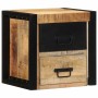 Mesita de noche madera maciza de mango 40x35x40 cm de , Mesitas de noche - Ref: Foro24-4015953, Precio: 90,97 €, Descuento: %