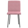 Sillas de comedor 6 unidades terciopelo rosa de , Sillas de comedor - Ref: Foro24-3315530, Precio: 248,76 €, Descuento: %