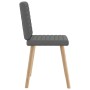Sillas de comedor 6 unidades tela gris oscuro de , Sillas de comedor - Ref: Foro24-3315545, Precio: 299,62 €, Descuento: %