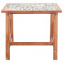 Mesa de comedor de jardín madera acacia superficie azulejos de , Mesas de jardín - Ref: Foro24-46316, Precio: 214,27 €, Descu...