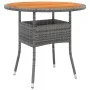 5-piece synthetic rattan garden dining set in gray color. by vidaXL, Garden sets - Ref: Foro24-3058497, Price: 358,55 €, Disc...