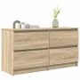 Mueble de TV madera de ingeniería roble Sonoma 100x35x54 cm de , Muebles TV - Ref: Foro24-861798, Precio: 96,56 €, Descuento: %