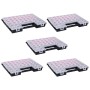 Caja compartimentos 5 uds divisores plástico 385x283x50 mm de , Cajas de herramientas - Ref: Foro24-146273, Precio: 42,20 €, ...