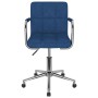 Silla de oficina giratoria de tela azul de , Sillas de oficina - Ref: Foro24-334795, Precio: 100,25 €, Descuento: %