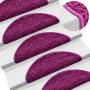 Alfombrilla escalera 20 uds violeta 56x17x3 cm de , Alfombrillas para escalones - Ref: Foro24-3365842, Precio: 89,81 €, Descu...