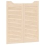 Puertas batientes diseño de lamas 2 par 90x80cm madera pino de , Puertas para el hogar - Ref: Foro24-4107127, Precio: 81,22 €...