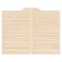 Puertas batientes diseño de lamas 2 par 80x100cm madera pino de , Puertas para el hogar - Ref: Foro24-4107131, Precio: 88,23 ...