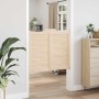 Puertas batientes diseño de lamas 2 par 90x100cm madera pino de , Puertas para el hogar - Ref: Foro24-4107133, Precio: 102,74...