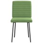 Sillas de comedor 2 unidades terciopelo verde claro de , Sillas de comedor - Ref: Foro24-4101159, Precio: 86,22 €, Descuento: %