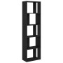 Estantería/divisor madera contrachapada roble negro 45x24x159cm de , Librerías y estanterías - Ref: Foro24-862400, Precio: 63...