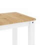 Juego de comedor Panama 3 pzas madera maciza de pino blanco de , muebles para cocinas y comedores - Ref: Foro24-3345166, Prec...