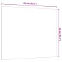 Pizarra magnética de pared vidrio templado blanco 60x50 cm de , Pizarras blancas - Ref: Foro24-4008632, Precio: 30,72 €, Desc...