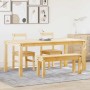 Juego de comedor Panama 4 pzas madera maciza de pino de , muebles para cocinas y comedores - Ref: Foro24-3345185, Precio: 417...