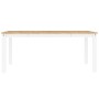 Juego de comedor Panama 4 pzas madera maciza de pino blanco de , muebles para cocinas y comedores - Ref: Foro24-3345187, Prec...