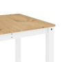 Juego de comedor Panama 7 pzas madera maciza de pino blanco de , muebles para cocinas y comedores - Ref: Foro24-3345193, Prec...