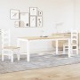 Juego de comedor Panama 3 pzas madera maciza de pino blanco de , muebles para cocinas y comedores - Ref: Foro24-3345208, Prec...