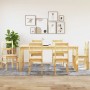 Juego de comedor Panama 7 pzas madera maciza de pino de , muebles para cocinas y comedores - Ref: Foro24-3345191, Precio: 518...