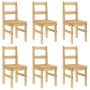 Juego de comedor Panama 7 pzas madera maciza de pino de , muebles para cocinas y comedores - Ref: Foro24-3345191, Precio: 518...