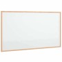 Pizarra blanca magnética con marco de madera de pino 100x55 cm de , Tablones de anuncios - Ref: Foro24-4017407, Precio: 53,85...