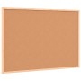 Pizarra con marco de madera maciza de pino negra 80x55 cm de , Tablones de anuncios - Ref: Foro24-4017413, Precio: 29,52 €, D...
