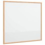 Pizarra blanca magnética con marco de madera de pino 60x55 cm de , Tablones de anuncios - Ref: Foro24-4017405, Precio: 17,34 ...