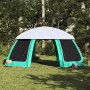Carpa para piscina con desmontables y paredes azul 612x612 cm de , Tiendas de campaña - Ref: Foro24-4100638, Precio: 249,24 €...