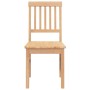 Sillas de comedor 2 unidades madera maciza de caucho de , Sillas de comedor - Ref: Foro24-4102428, Precio: 109,00 €, Descuent...