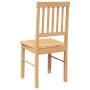 Sillas de comedor 2 unidades madera maciza de caucho de , Sillas de comedor - Ref: Foro24-4102428, Precio: 109,00 €, Descuent...