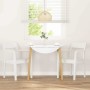 Sillas de comedor 2 unidades madera maciza de caucho blanco de , Sillas de comedor - Ref: Foro24-4102513, Precio: 176,58 €, D...