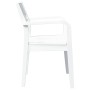 Sillas de comedor 2 unidades madera maciza de caucho blanco de , Sillas de comedor - Ref: Foro24-4102513, Precio: 176,58 €, D...