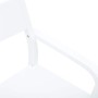 Sillas de comedor 2 unidades madera maciza de caucho blanco de , Sillas de comedor - Ref: Foro24-4102513, Precio: 176,58 €, D...
