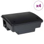 Trampas para ratones 4 uds. negro 23x19x9,5 cm de , Trampas para animales - Ref: Foro24-4106487, Precio: 25,02 €, Descuento: %