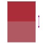 Estor Enrollable Opaco Rojo 90x150 cm Tela Ancho 85,7 cm de , Persianas y estores - Ref: Foro24-4011776, Precio: 18,96 €, Des...