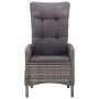 Juego de comedor para jardín 3 piezas ratán sintético gris de vidaXL, Conjuntos de jardín - Ref: Foro24-3058546, Precio: 344,...