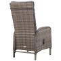 Juego de comedor para jardín 3 piezas ratán sintético gris de vidaXL, Conjuntos de jardín - Ref: Foro24-3058546, Precio: 344,...