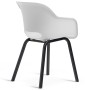 Silla de jardín Keter con patas de metal "Noa" 2 uds blanco de , Sillas de jardín - Ref: Foro24-447618, Precio: 151,06 €, Des...