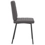 Sillas de comedor 4 unidades cuero sintético gris de , Sillas de comedor - Ref: Foro24-3315215, Precio: 171,67 €, Descuento: %