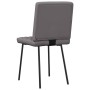 Sillas de comedor 4 unidades cuero sintético gris de , Sillas de comedor - Ref: Foro24-3315215, Precio: 171,67 €, Descuento: %