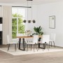 Sillas de comedor 6 uds cuero sintético blanco de , Sillas de comedor - Ref: Foro24-3315489, Precio: 254,31 €, Descuento: %