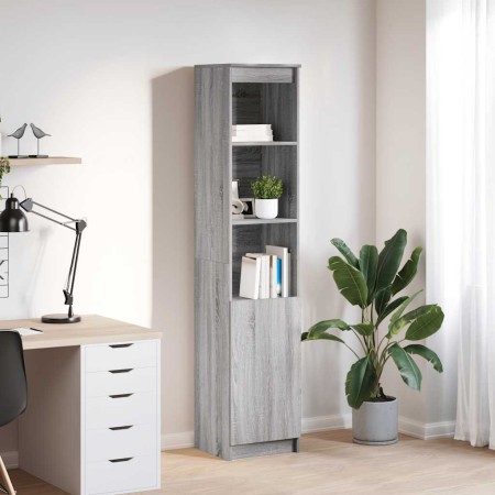 Aparador gris Sonoma 37,5x35x180 cm Madera de ingeniería de , Aparadores - Ref: Foro24-861675, Precio: 86,99 €, Descuento: %