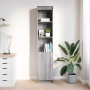 Aparador gris Sonoma 37,5x35x180 cm Madera de ingeniería de , Aparadores - Ref: Foro24-861675, Precio: 86,99 €, Descuento: %