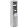 Aparador gris Sonoma 37,5x35x180 cm Madera de ingeniería de , Aparadores - Ref: Foro24-861675, Precio: 86,99 €, Descuento: %