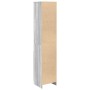 Aparador gris Sonoma 37,5x35x180 cm Madera de ingeniería de , Aparadores - Ref: Foro24-861675, Precio: 86,99 €, Descuento: %
