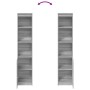 Aparador gris Sonoma 37,5x35x180 cm Madera de ingeniería de , Aparadores - Ref: Foro24-861675, Precio: 86,99 €, Descuento: %