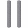 Felpa antideslizante para pintores 2 uds 1020 cm 280 g/m² gris de , Láminas y franjas protectoras para suelos - Ref: Foro24-3...