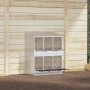 Nido para gallinas con 6 compartimentos plateado galvanizado de , Jaulas y habitáculos para animales pequeños - Ref: Foro24-8...