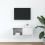 Mueble de TV de madera de ingeniería blanco 60x31x25,5 cm de , Muebles TV - Ref: Foro24-861436, Precio: 42,80 €, Descuento: %