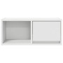 Mueble de TV de madera de ingeniería blanco 60x31x25,5 cm de , Muebles TV - Ref: Foro24-861436, Precio: 42,80 €, Descuento: %