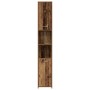 Juego de muebles de baño 4 piezas madera ingeniería envejecida de , Muebles de baño - Ref: Foro24-3328941, Precio: 243,39 €, ...
